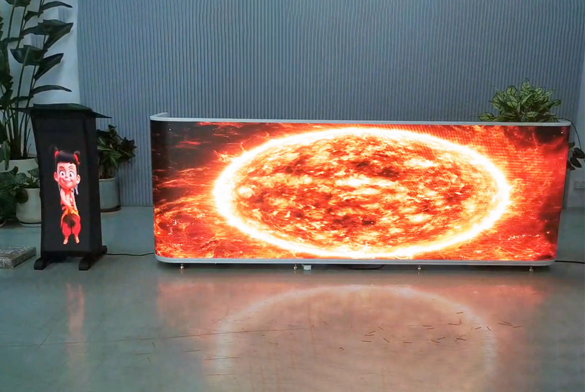 Exhibition-led wall
