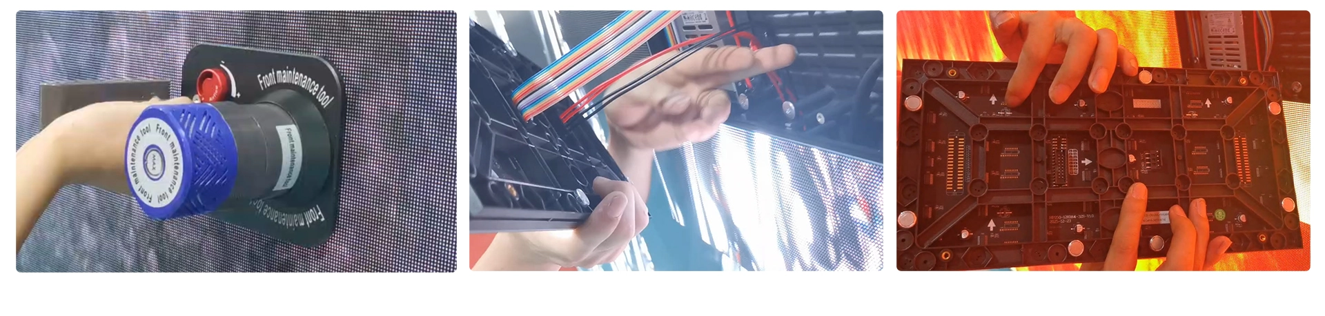 Indoor permanent soft connection IP-CT2.5 series front maintenance